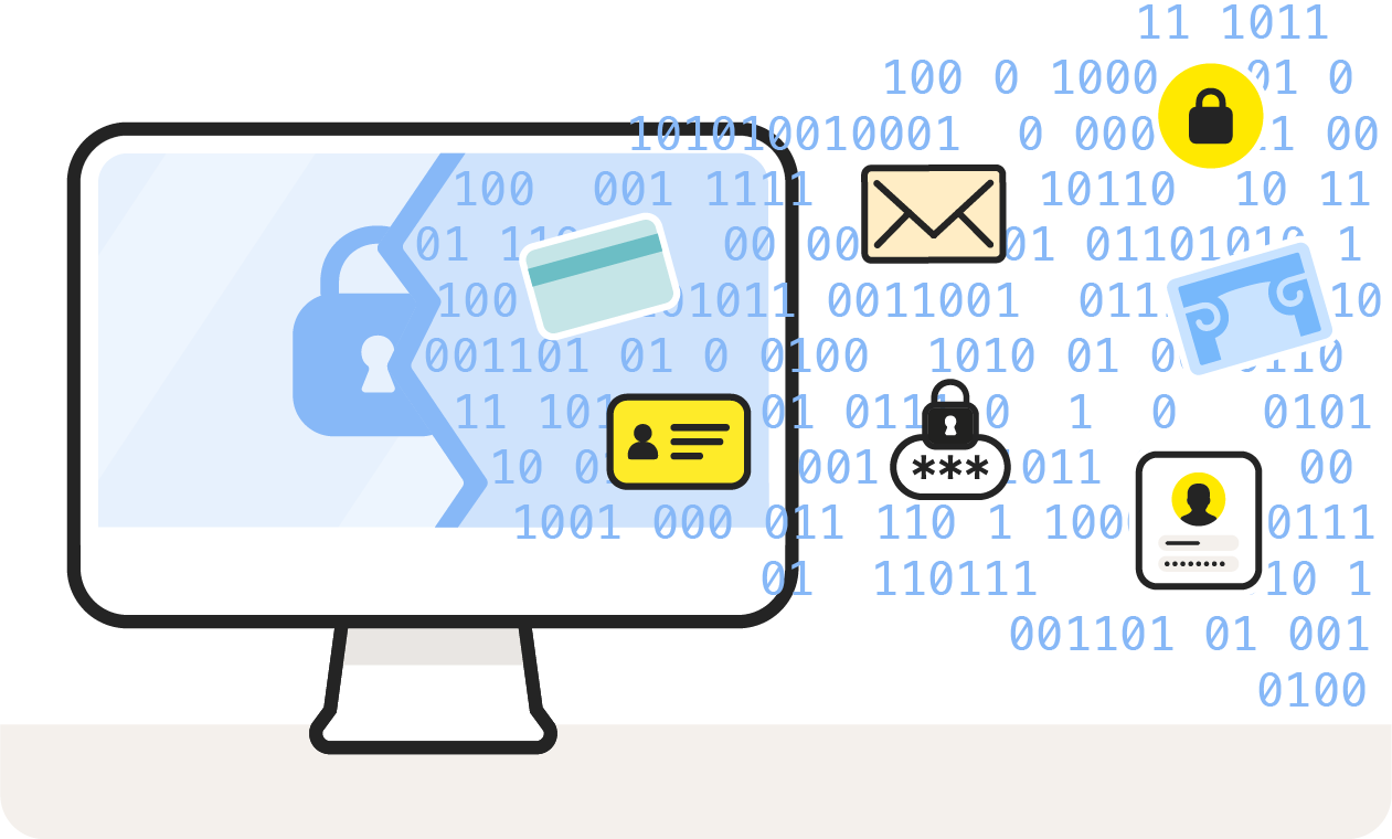 An infographic illustrating the kinds of vulnerabilities that can lead to data breaches.