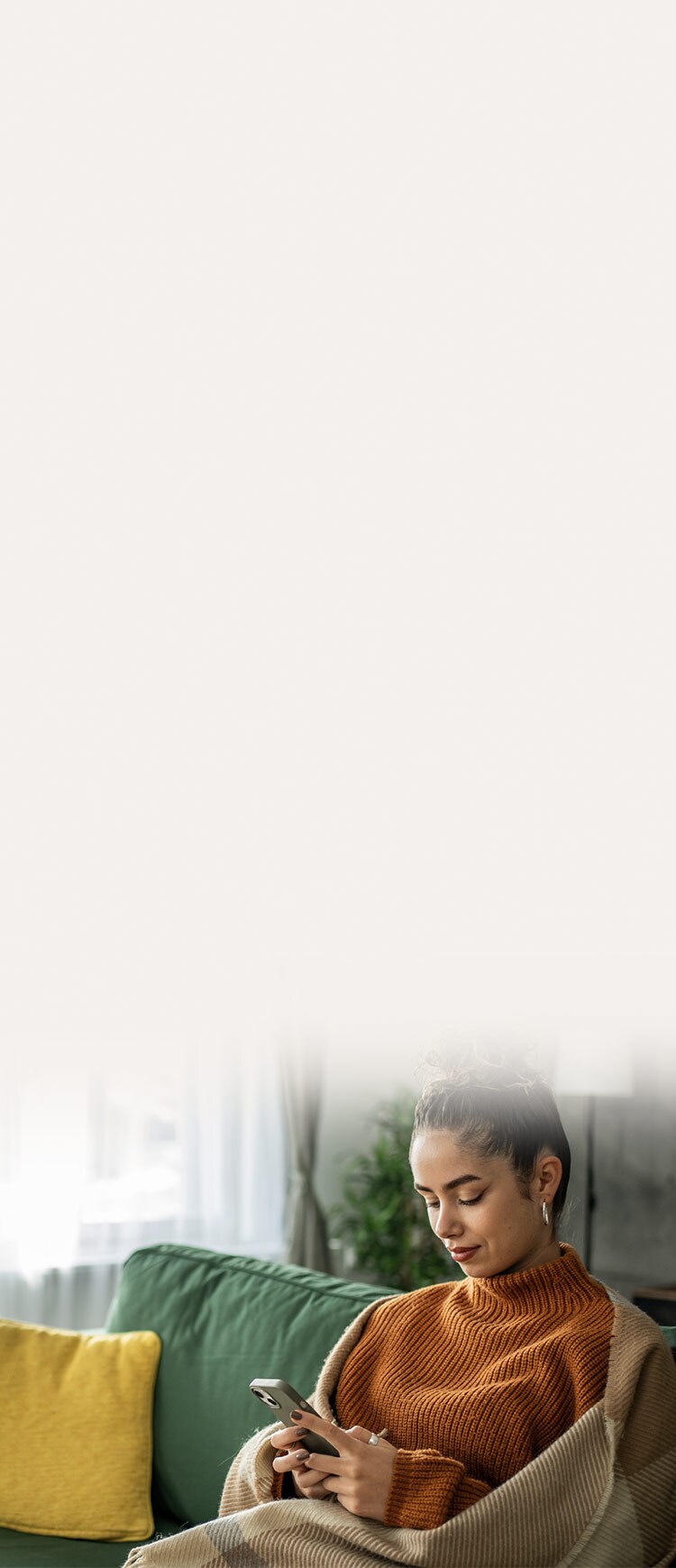 A woman disputes an unfamiliar entry on her credit report.