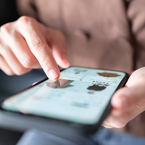 A shopper scrolls through Temu, hoping to avoid common scams.